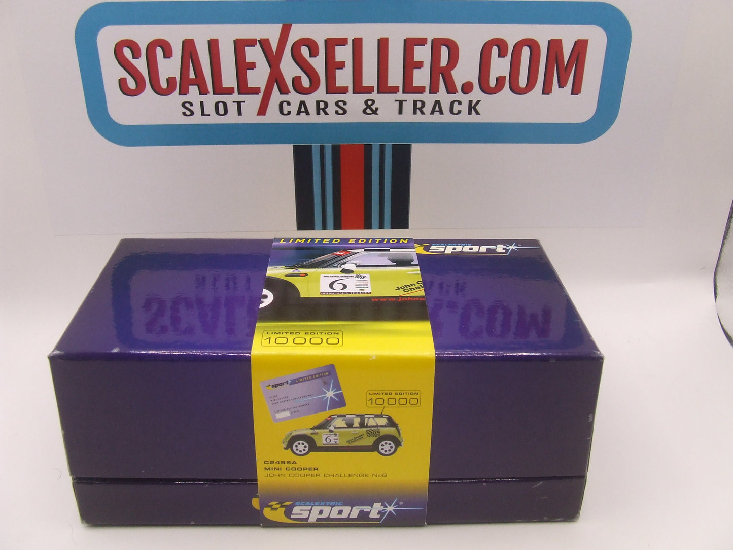 Scalextric Mini John Cooper Challenge #6  boxed C2485A