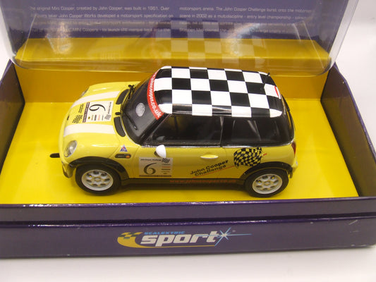 Scalextric Mini John Cooper Challenge #6  boxed C2485A