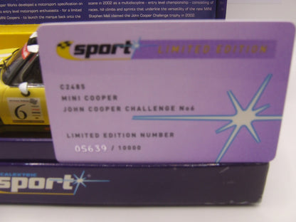 Scalextric Mini John Cooper Challenge #6  boxed C2485A