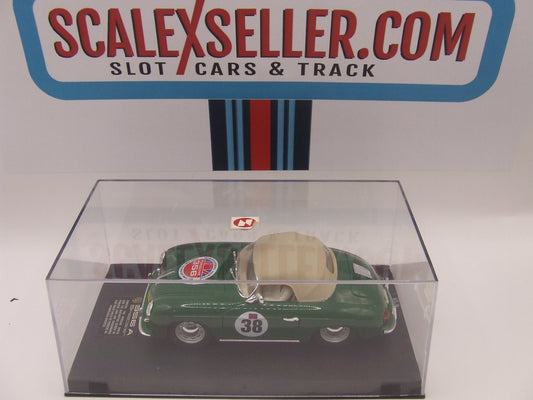 NINCO PORSCHE 356 A SPEEDSTER GREEN #38 50126 1:32 International 356 meeting England May 1978