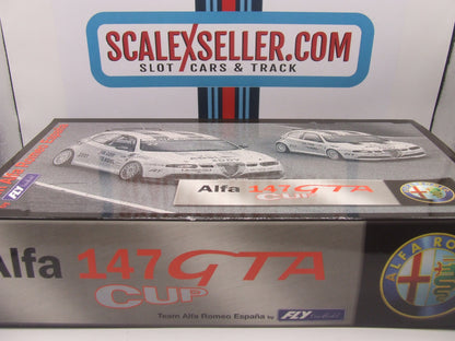 Team Alfa Romeo Espana 1/32 Slot Cars Team Set Alfa 147 GTA Cup