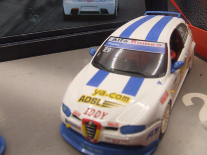 Team Alfa Romeo Espana 1/32 Slot Cars Team Set Alfa 147 GTA Cup