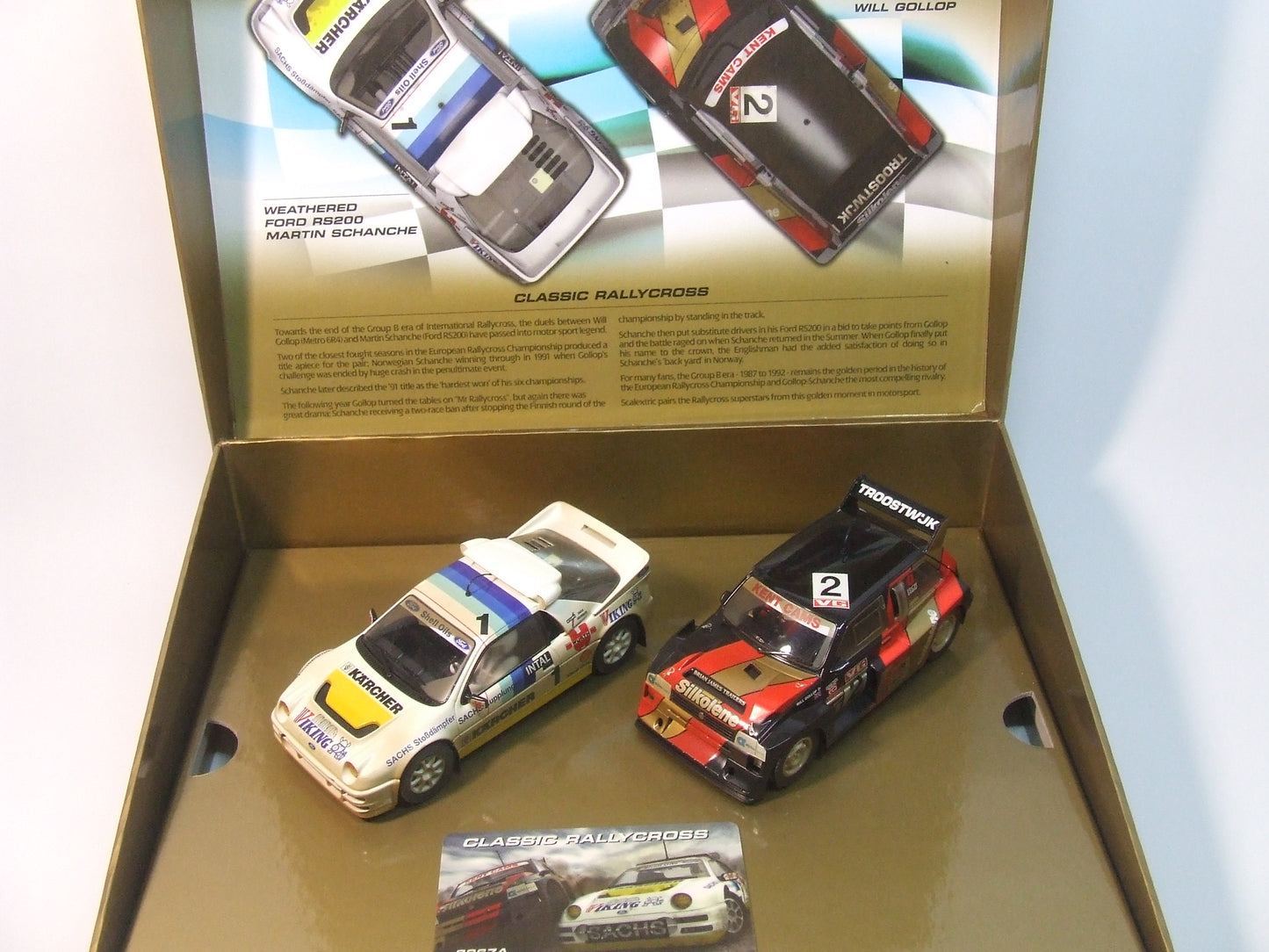 Scalextric Boxed Limited Classic Collection C3267A Classic Rallycross Will Gollop Metro