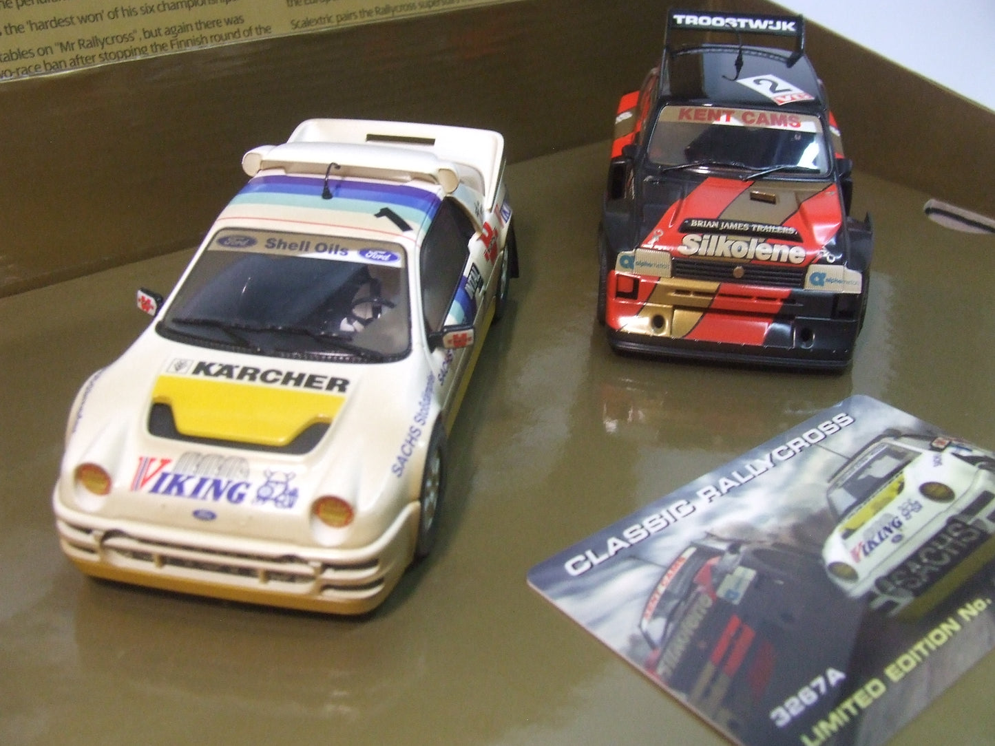 Scalextric Boxed Limited Classic Collection C3267A Classic Rallycross Will Gollop Metro