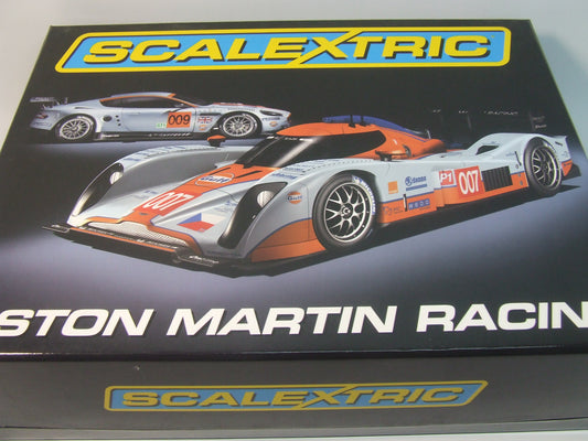 Scalextric C3055A Aston Martin Racing Lola 007 & Dbr9 009 Gulf Set No.3667 of 5000
