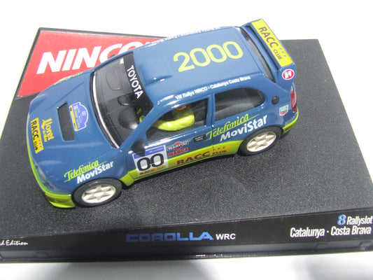 SCX Scalextric Slot Ninco 50202 Toyota Corolla Catalunya - Costa Brava 2000 slot car