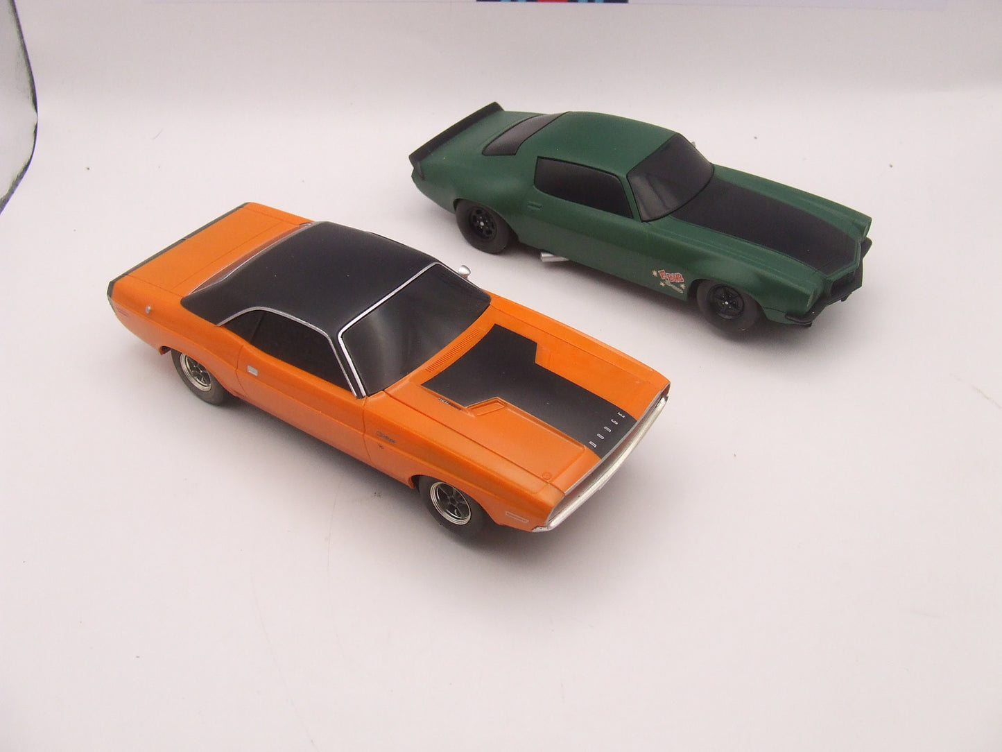 SCALEXTRIC Cars from FAST & FURIOUS SET REF C 1309 Camaro & Dodge