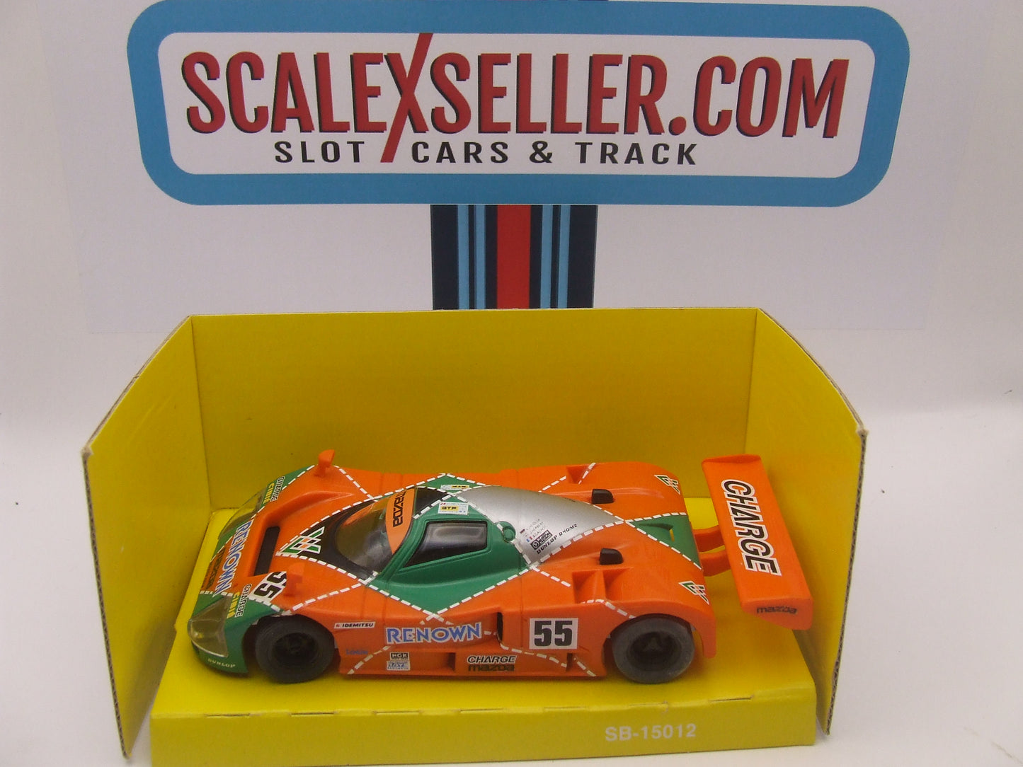 Scx Scalextric Matchbox SRS2 93150.20 Mazda 787 #55 Renown Le Mans Winner