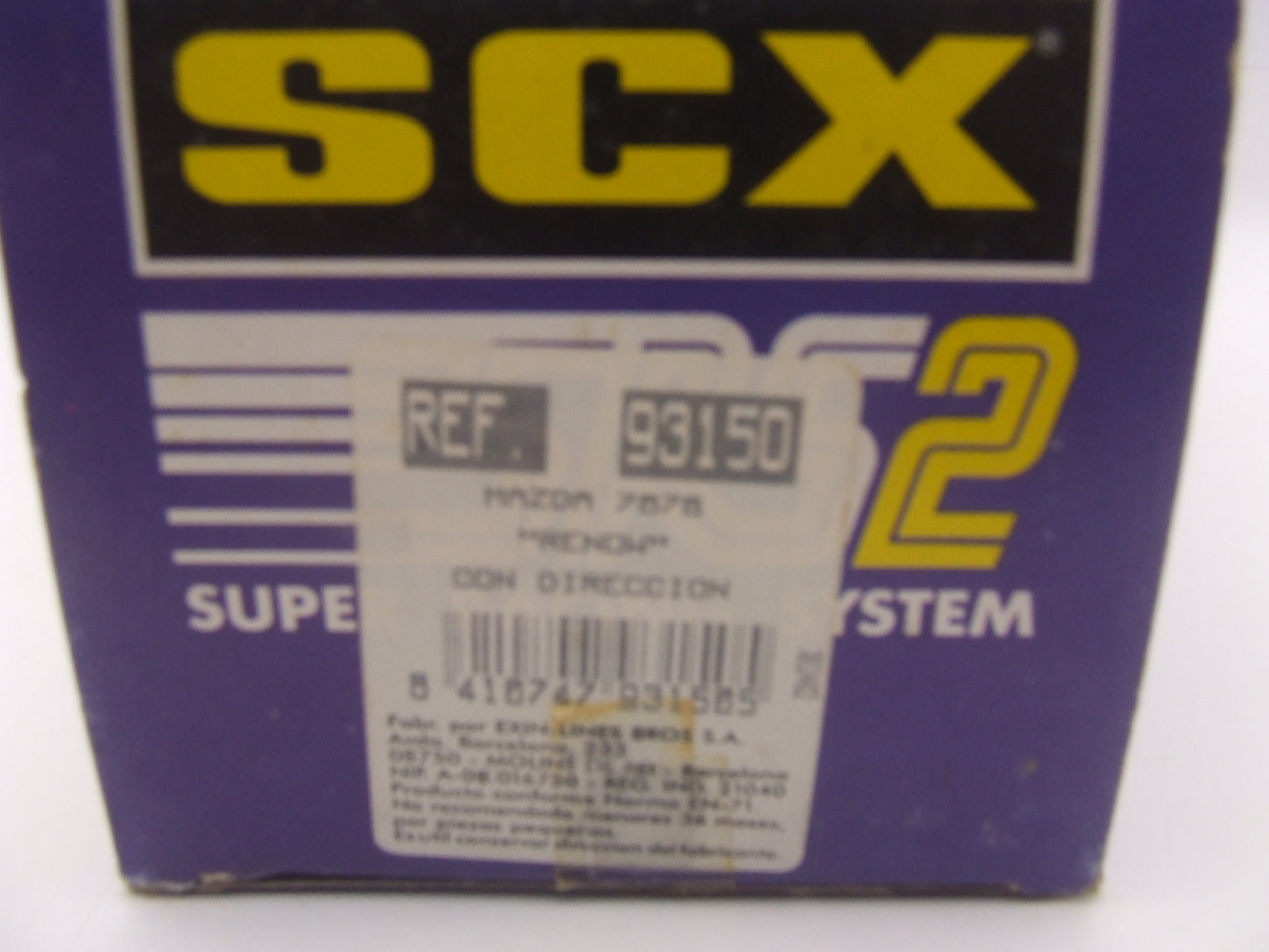 Scx Scalextric Matchbox SRS2 93150.20 Mazda 787 #55 Renown Le Mans Winner