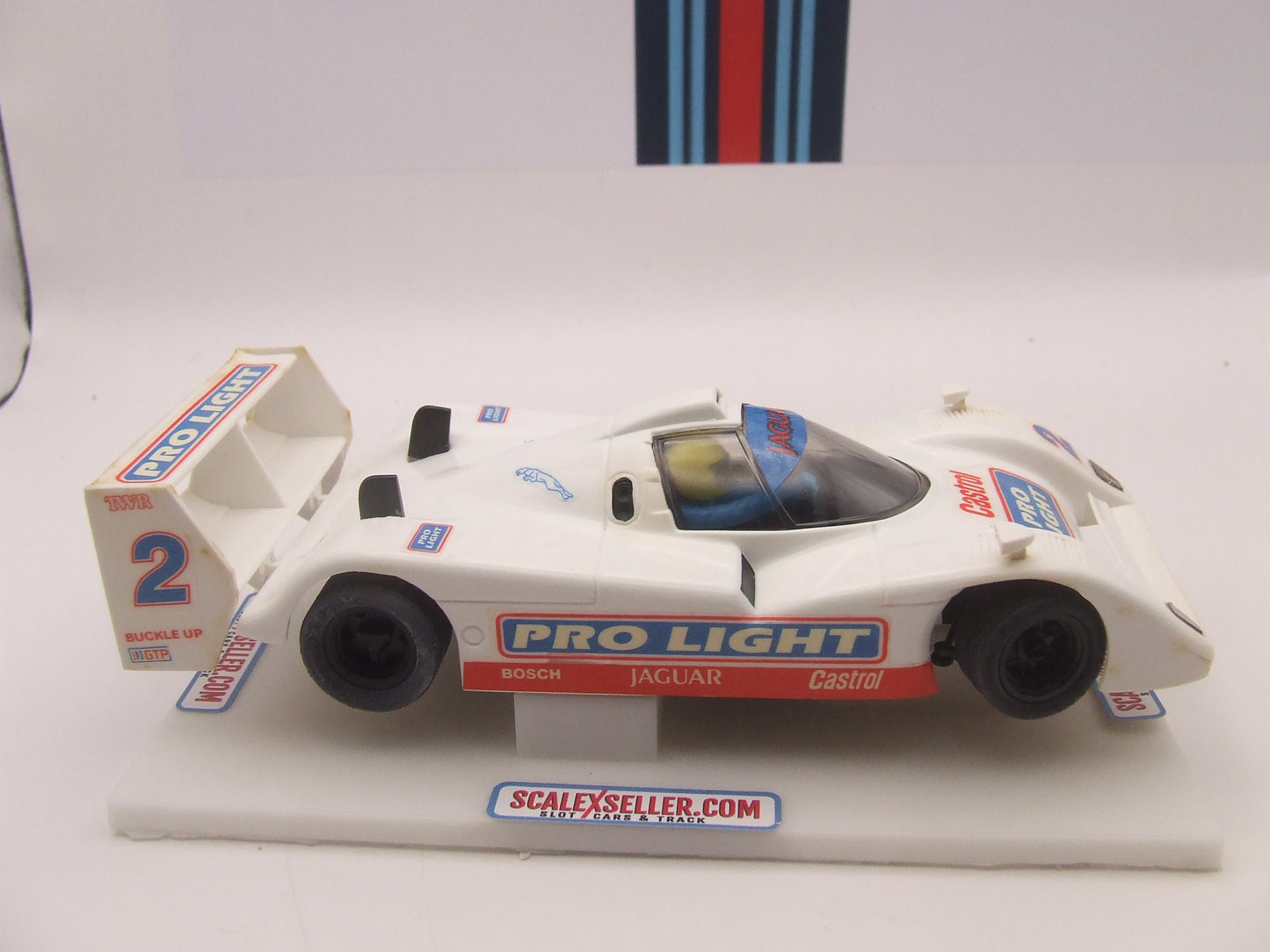 Scalextric SCX  Matchbox Jaguar XJR 14 Prolight Le Mans Slot Car 93170.20 BNIB