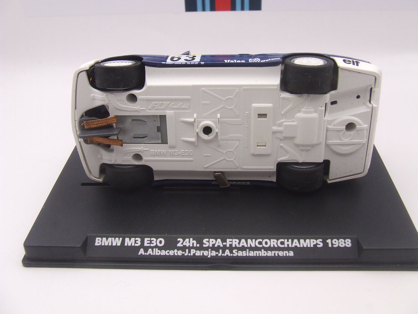 Fly E1701 BMW M3 E30 24H Spa Francorchamps 1988 1:32 Slot Car