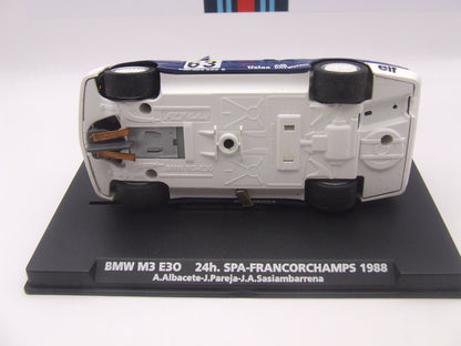 Fly E1701 BMW M3 E30 24H Spa Francorchamps 1988 1:32 Slot Car