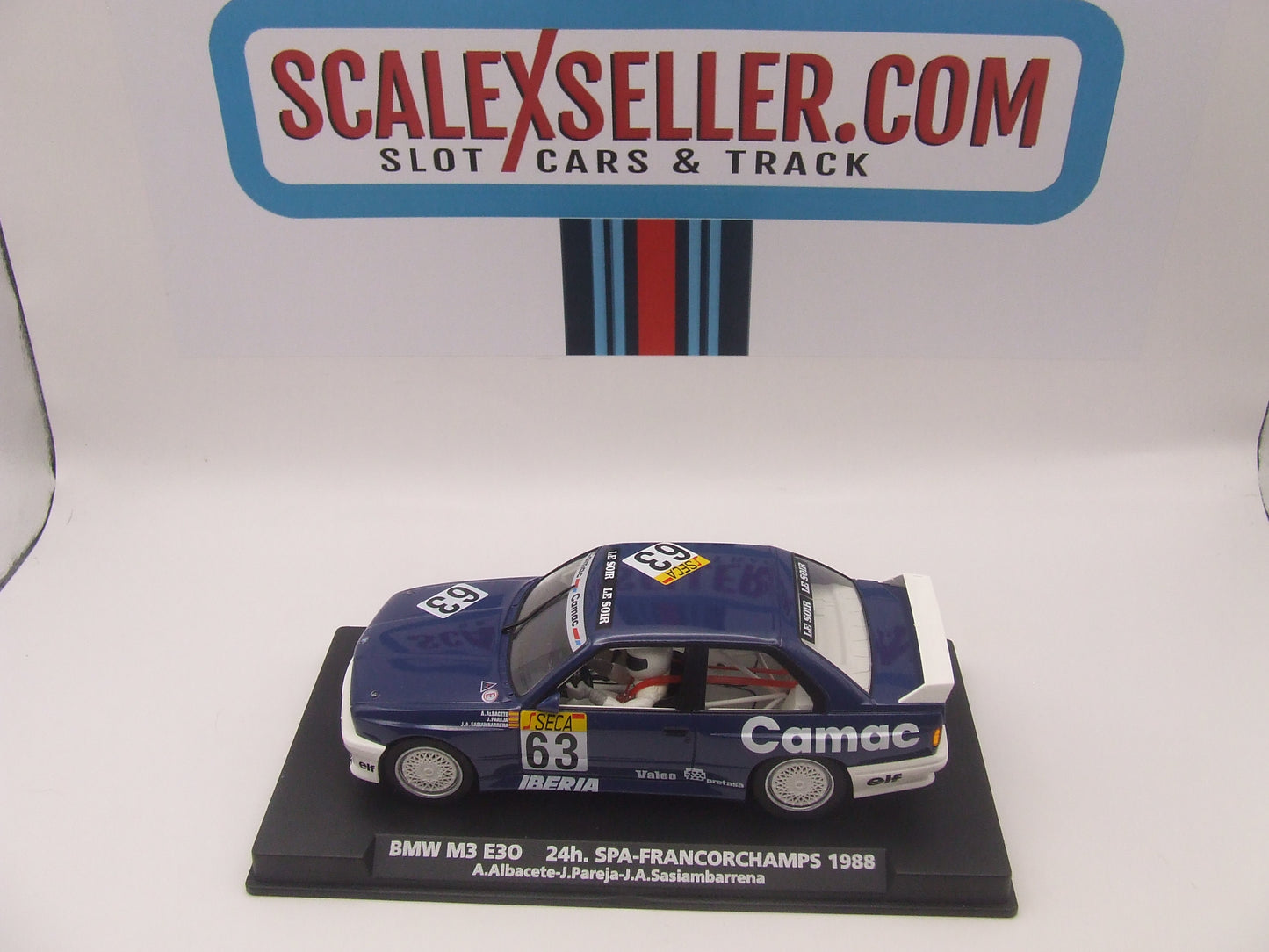 Fly E1701 BMW M3 E30 24H Spa Francorchamps 1988 1:32 Slot Car