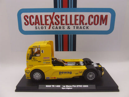 Fly 203101 MAN TR1400 Le Mans 2003 Truck Race Team Allgauer, #1 1:32 Slot Car