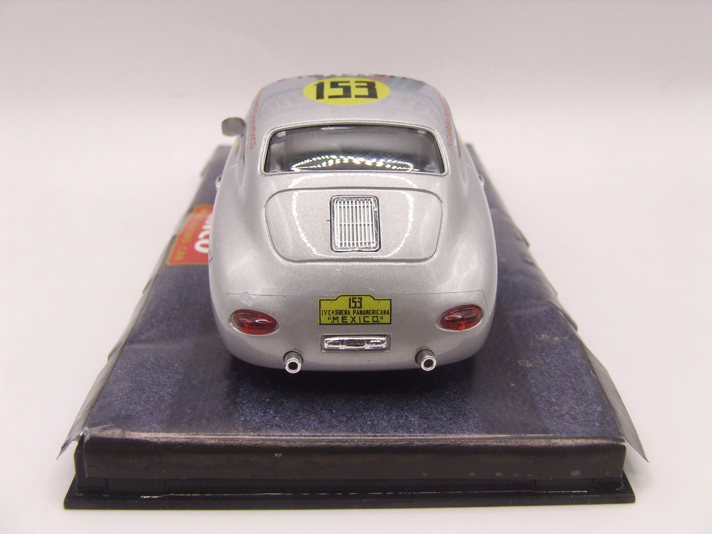 Ninco 50205 Porsche 356A Silver Coupe #153 Gutemala 1:32 scale slot car