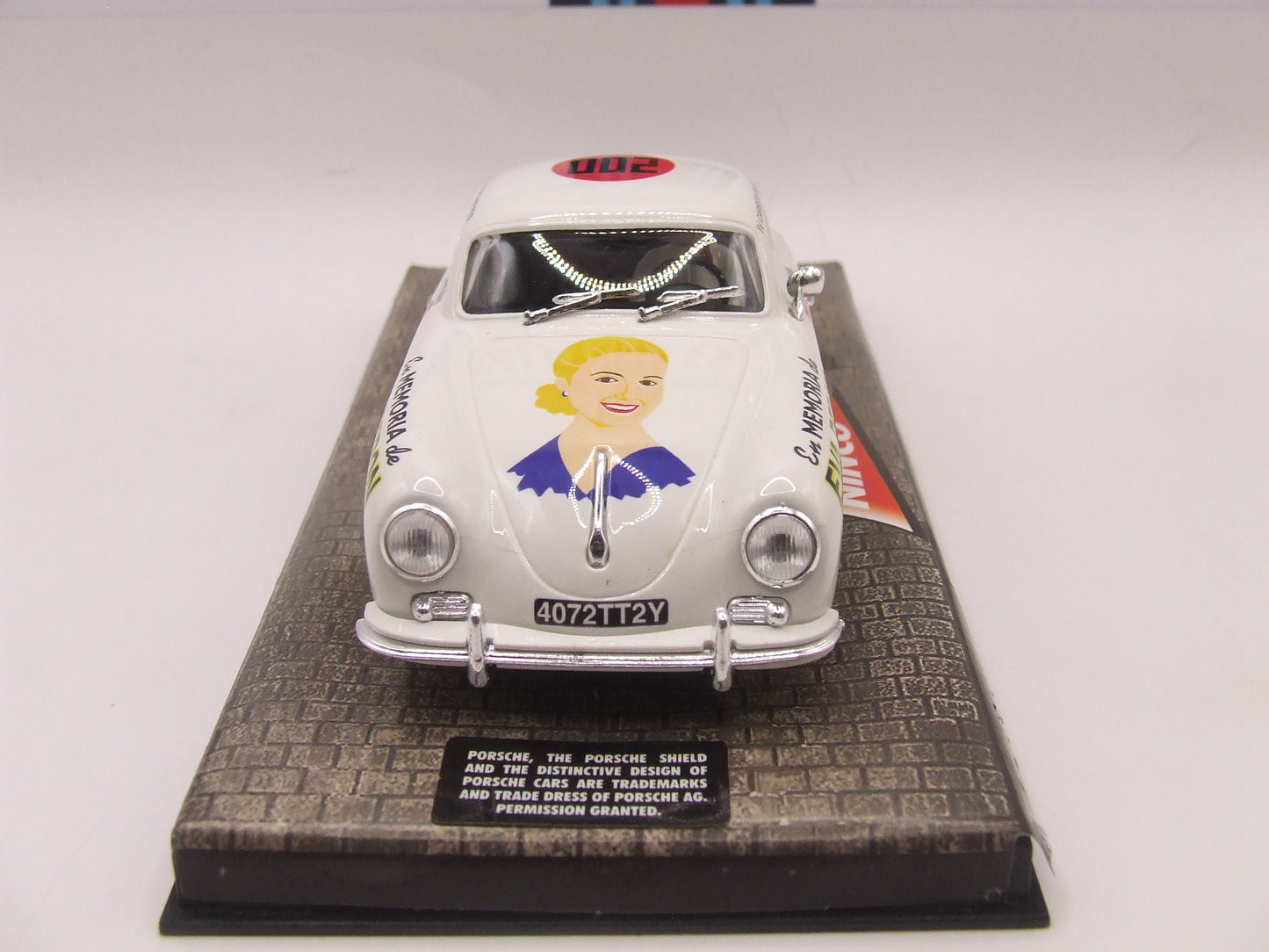 50198 Ninco Porsche 356 A Coupe "Evita" Eva Peron - Carrera Panamericana, #200 1:32 Slot Car