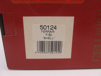 Ninco Ferrari F-50 Shell Yellow SKU 50124 1/32 scale slot car