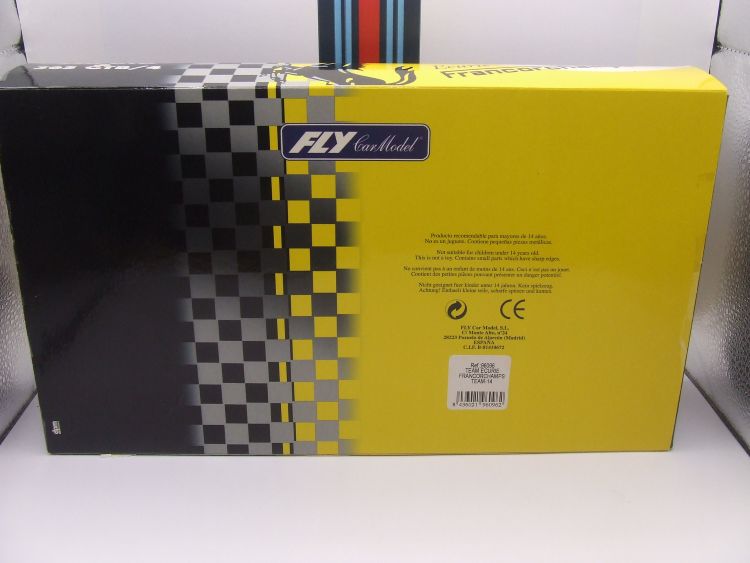 Fly Ferrari Yellow 365 GTB & Silver 250 GTO Team Ecurie Francorchamps Box Set 96096