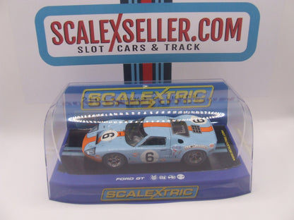Gulf Ford GT 40 Le Mans 1969 #6 Scalextric C2404