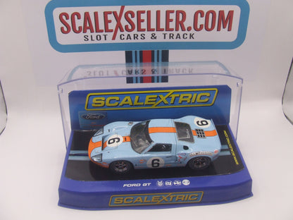 Gulf Ford GT 40 Le Mans 1969 #6 Scalextric C2404