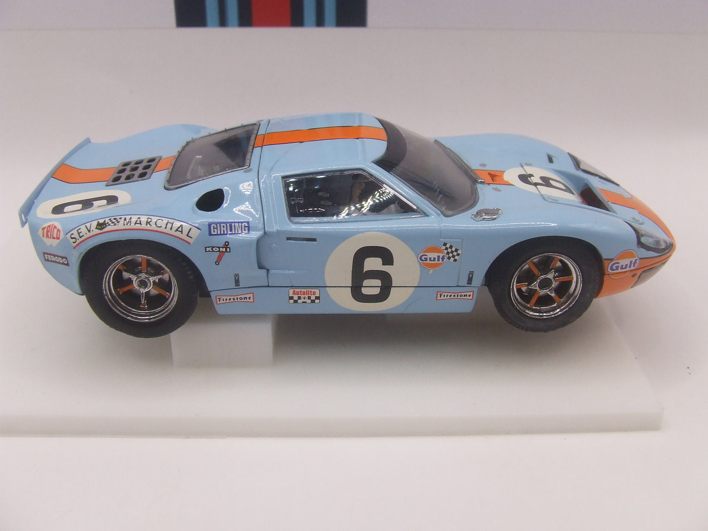 Gulf Ford GT 40 Le Mans 1969 #6 Scalextric C2404