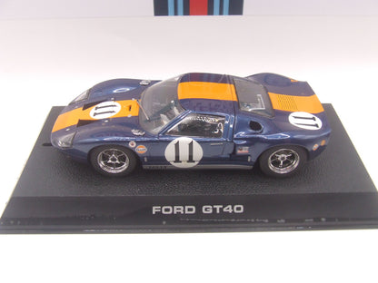 Scalextric Ford GT40 #11 Gulf - '67 Daytona - With Lights C2755
