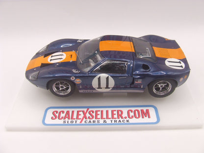 Scalextric Ford GT40 #11 Gulf - '67 Daytona - With Lights C2755