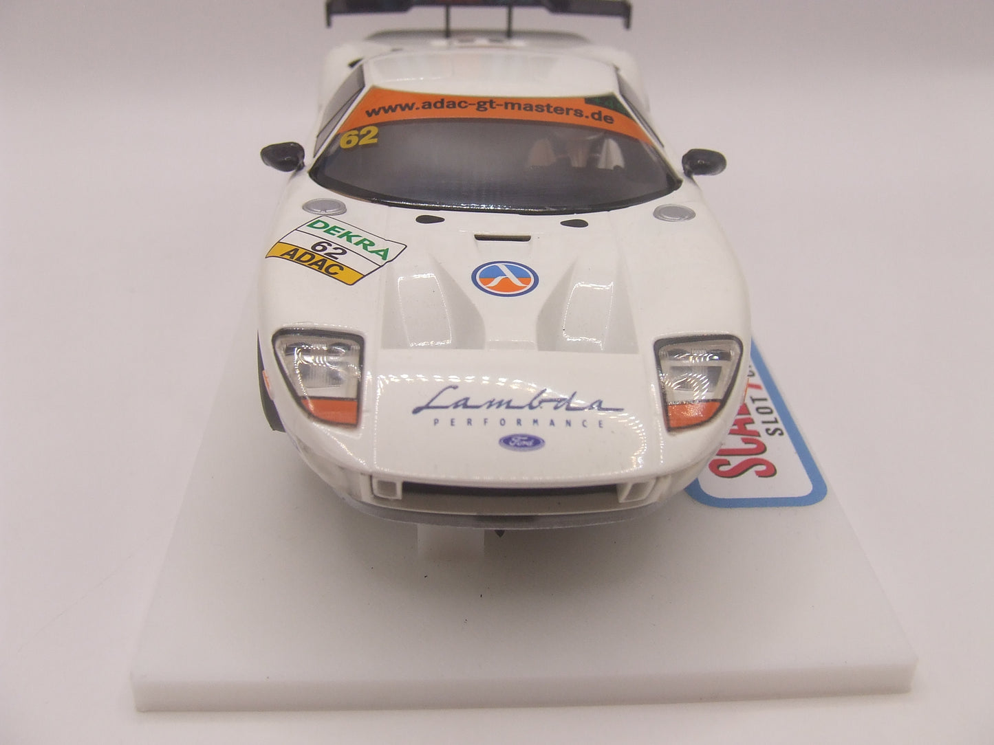 Scalextric C3290 Ford GT-R Lambda Racing No.62 White 1/32 slot car