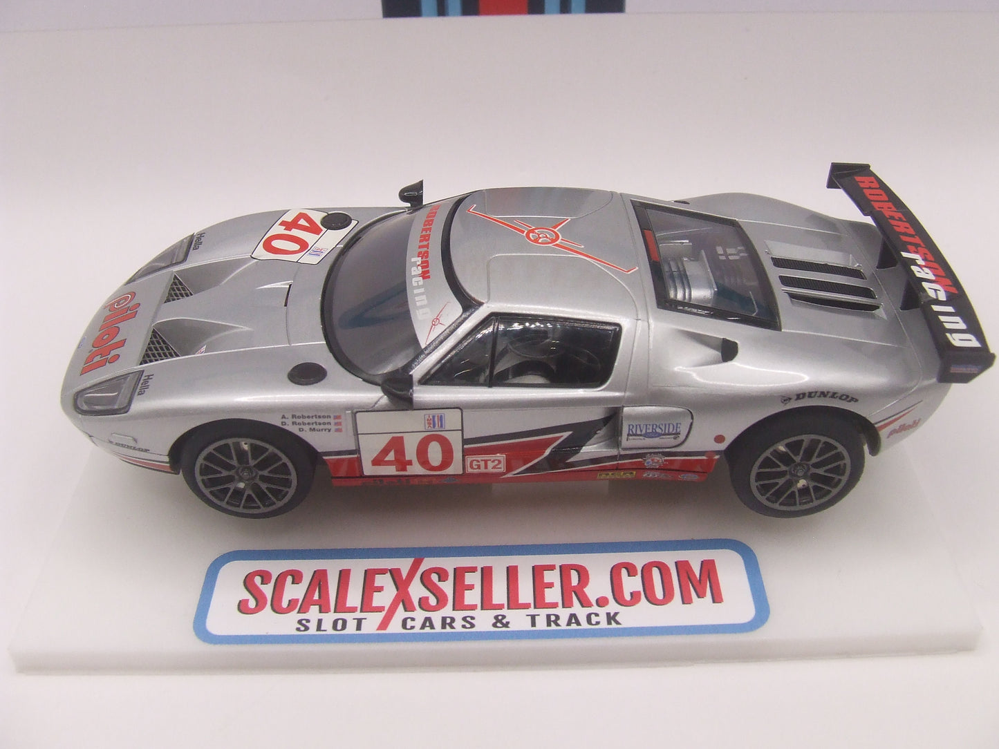 Scalextric Ford GT-R 2003 Robertson Racing #40 C3088 1/32 slot car