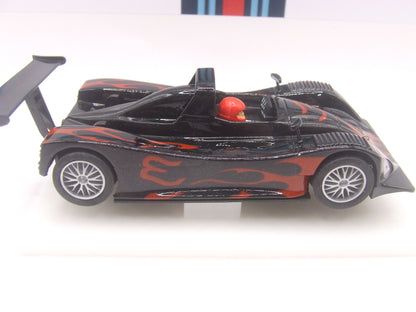 Team Slot Lola B98/10 #3 Metallic Black & Blue paint with flames graphics 1/32 slot car