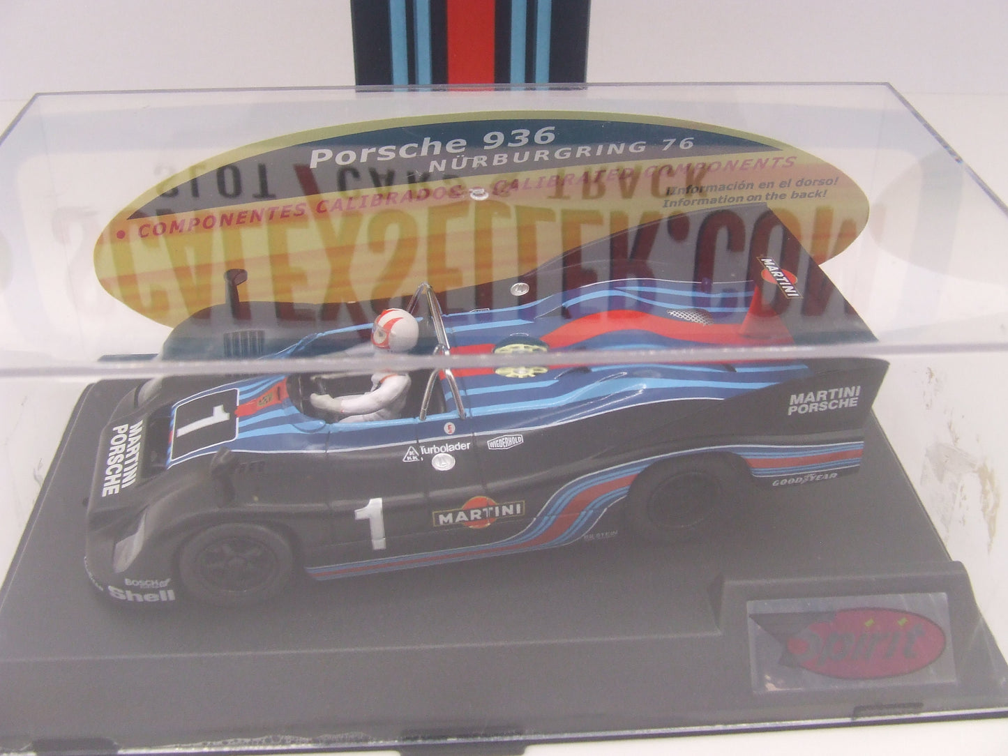 Spirit 0601402 Porsche 936 #1 Nurburgring 1976 Martini Black Widow 1/32 slot car