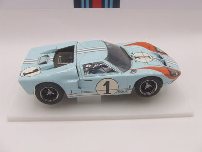 Scalextric Ford GT MKII Le Mans 1966 Gulf, #1 C2464 1:32 Slot Car