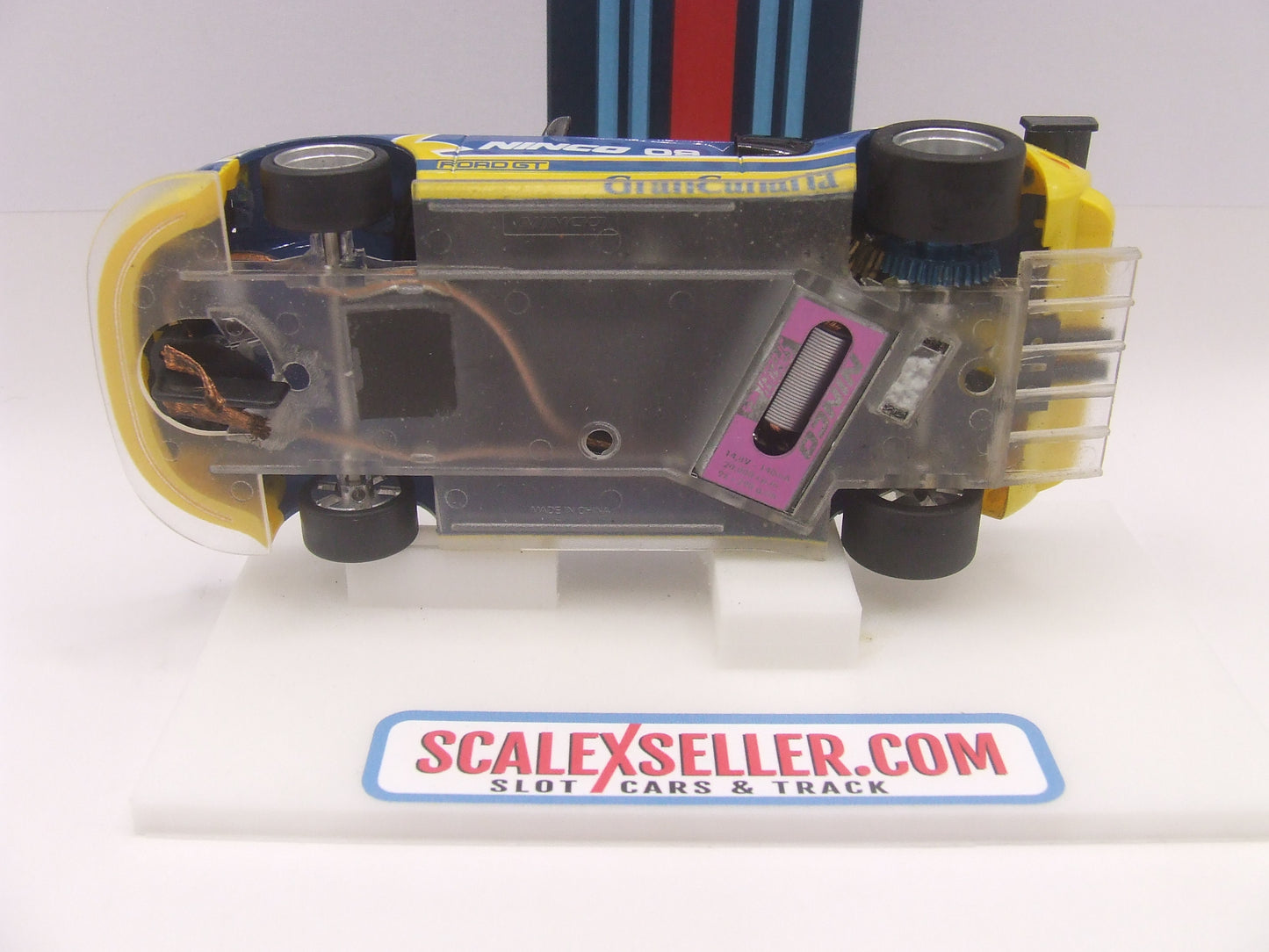 Ford GT - Ninco World Cup 2009 - Lightning 50544 1/32 slot car