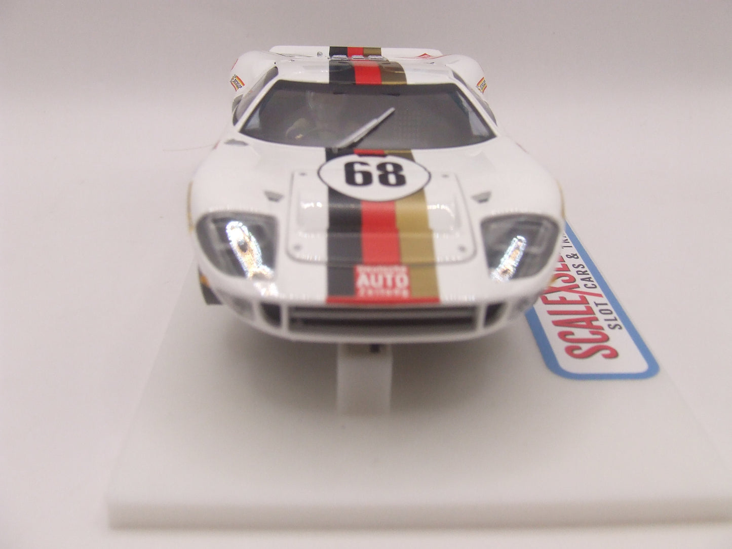 Fly Car Model Ford GT-40 #68 "Deutsche Auto Zeitung" – 24h Le Mans 1969 – Kelleners/Joest – 1:32 Slot Car