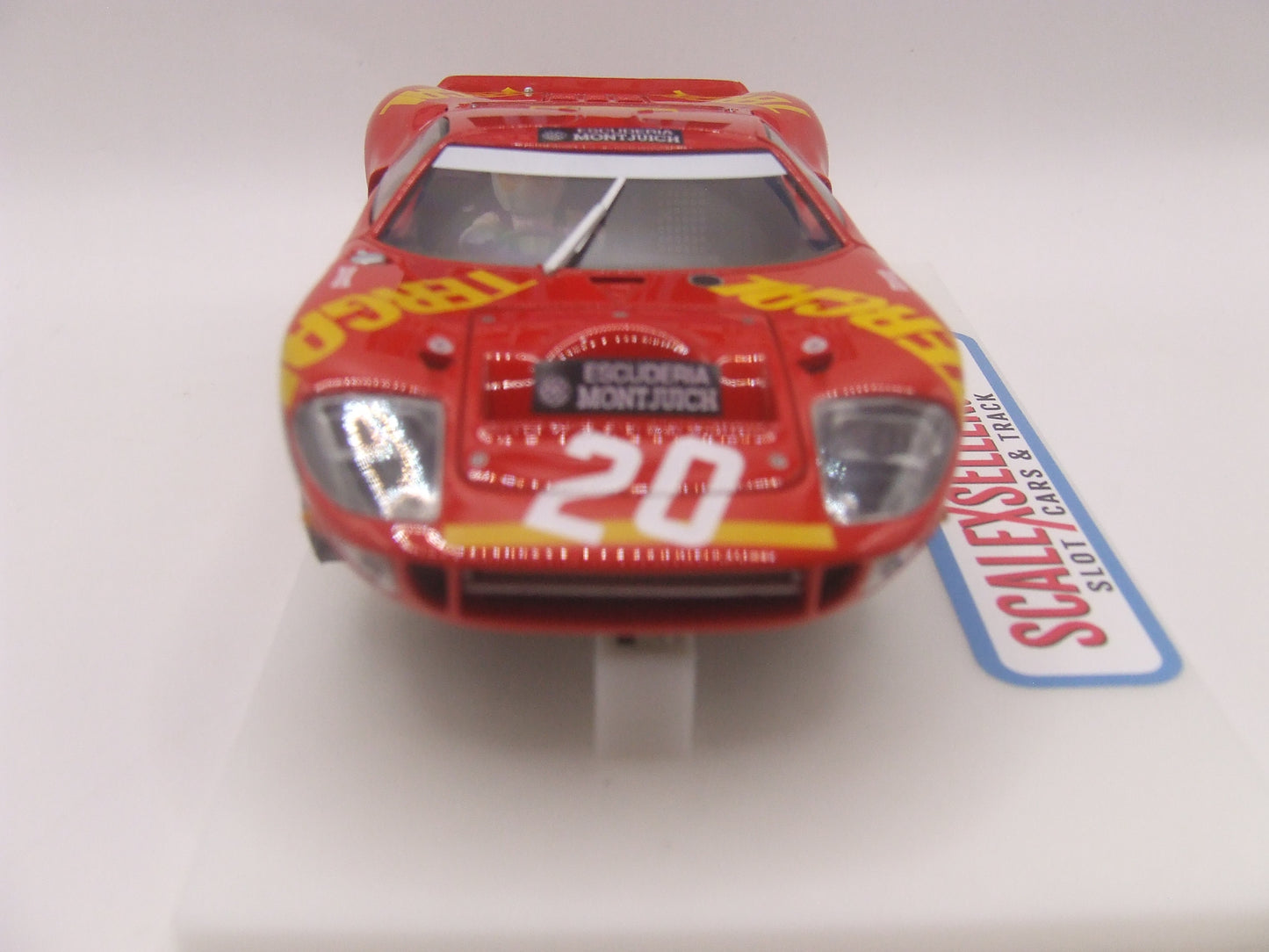 Fly Car Model Ford GT-40 #20 "Tergal" – 6h Jarama 1969 – Juncadella/Spice – 1:32 Slot Car