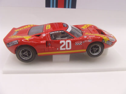 Fly Car Model Ford GT-40 #20 "Tergal" – 6h Jarama 1969 – Juncadella/Spice – 1:32 Slot Car
