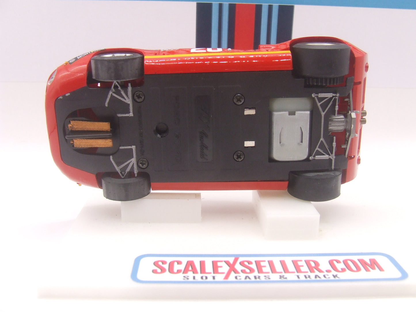 Fly Car Model Ford GT-40 #20 "Tergal" – 6h Jarama 1969 – Juncadella/Spice – 1:32 Slot Car