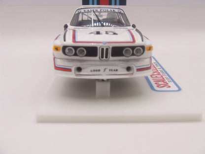 Fly Car Model BMW 3.5 CSL #45 "Vasek Polak" – Monterey Historic – Rug Cunningham – 1:32 Slot Car – MiniAuto Limited Edition 2004