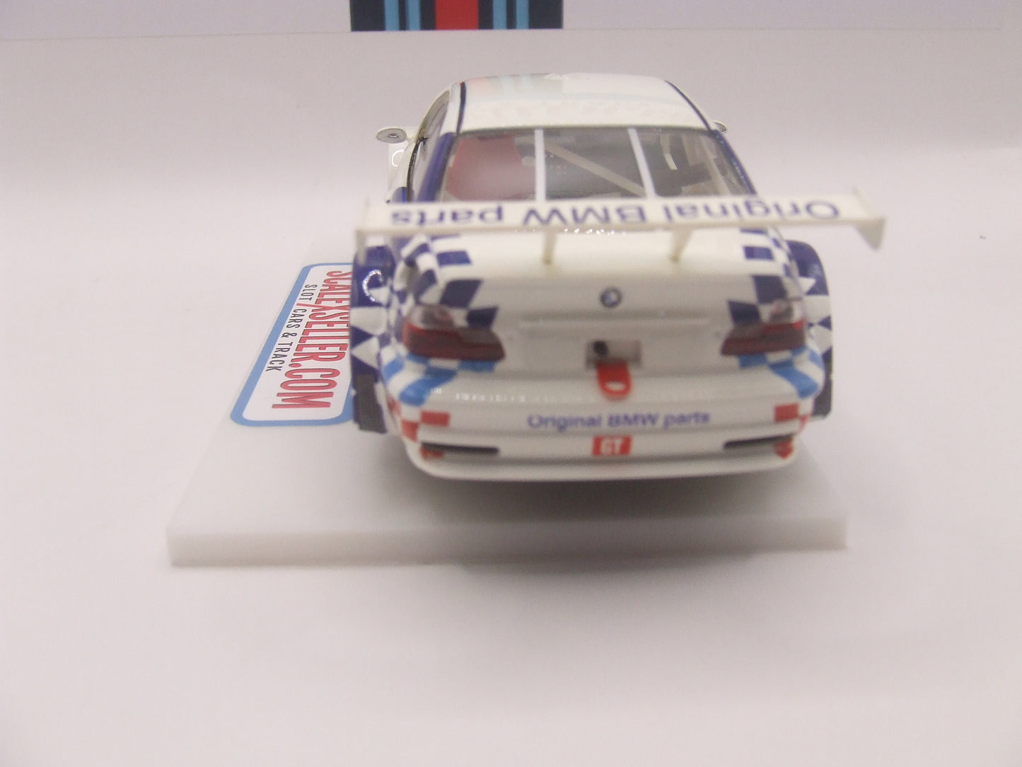 Fly Car Model BMW M3 GTR #42 "Original BMW Parts" – ALMS Petit Le Mans 2001 – Lehto/Ekblom/Wendlinger – 1:32 Slot Car