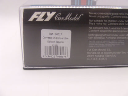 FLY Car Model Corvette C5 Convertible "Edición Especial" 1/32 Slot Car – NIB – Ref. 96017