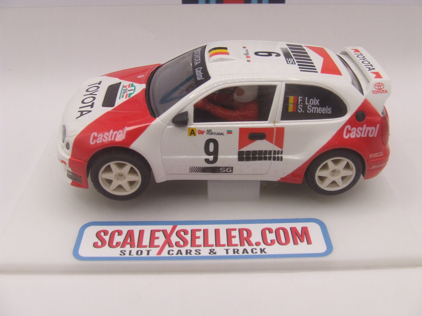 Ninco Toyota Corolla WRC "Rallye Portugal" #9 – F. Loix/S. Smeels – NIB – Ref. 50176