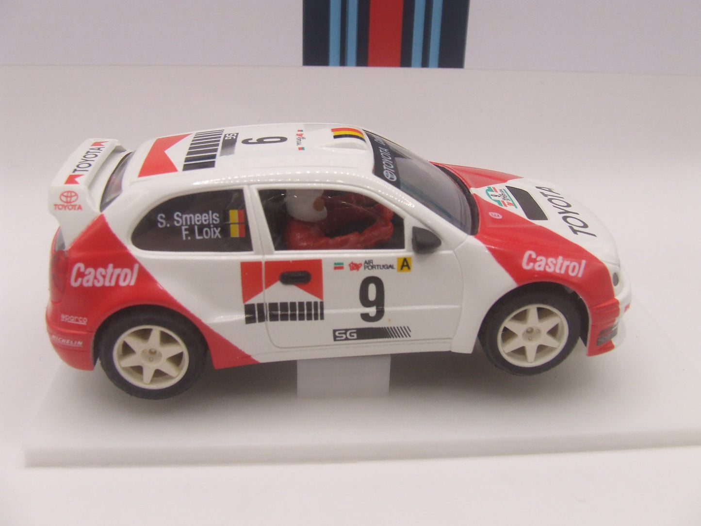 Ninco Toyota Corolla WRC "Rallye Portugal" #9 – F. Loix/S. Smeels – NIB – Ref. 50176