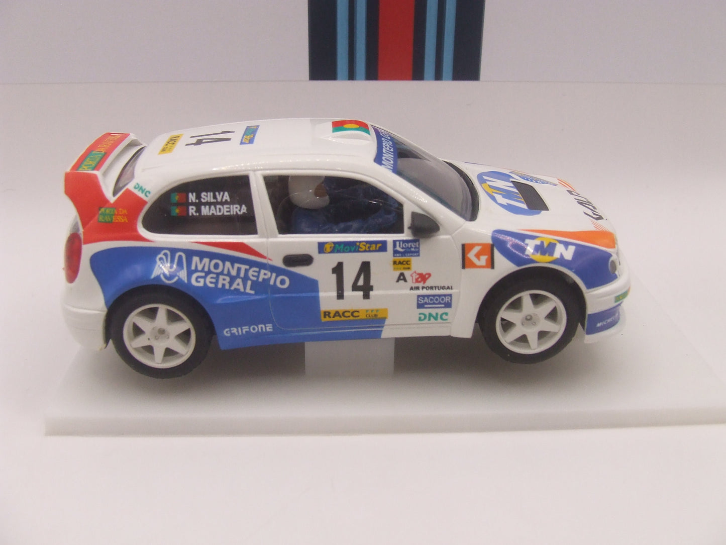 Ninco Toyota Corolla WRC "GALP" #14 – R. Madeira/N. Silva – NIB – Ref. 50179