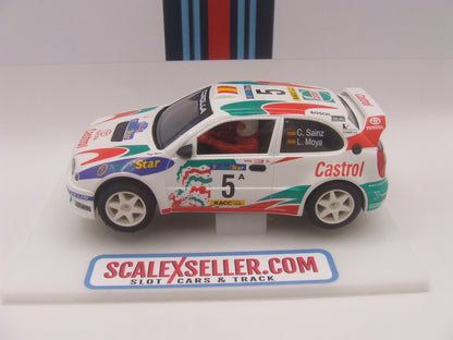Ninco Toyota Corolla WRC "Castrol" #5 – Carlos Sainz/Luis Moya – NIB – Ref. 50165