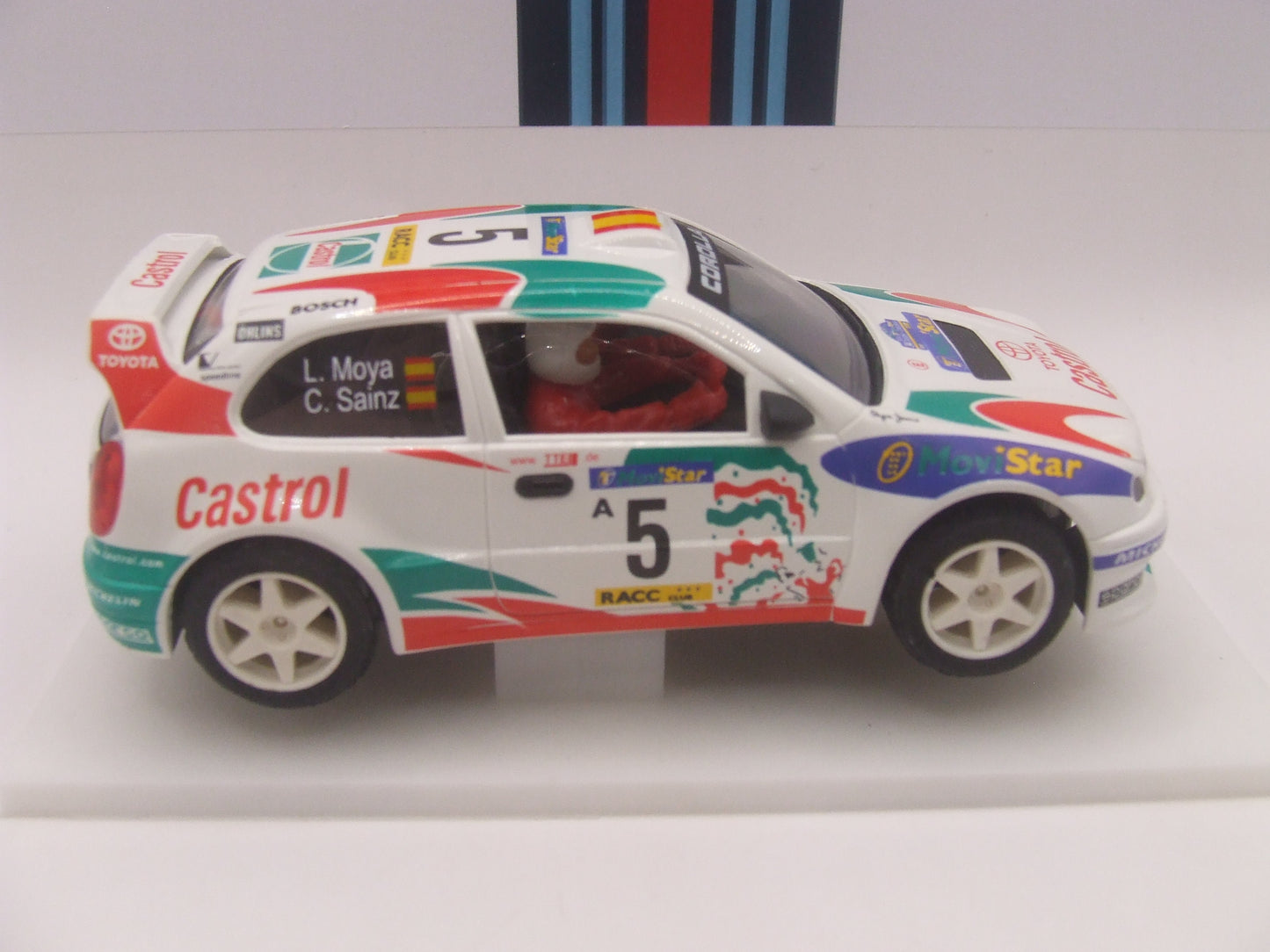 Ninco Toyota Corolla WRC "Castrol" #5 – Carlos Sainz/Luis Moya – NIB – Ref. 50165