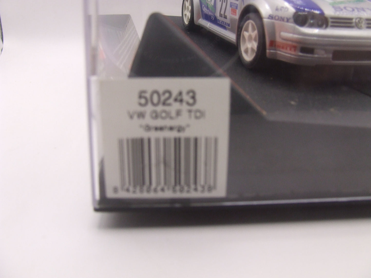 Ninco Volkswagen 4 x 4 Golf TDI "Greenergy" #22 – Simpson/Gibson – Mobil 1 British Rally Championship – 1:32 Slot Car
