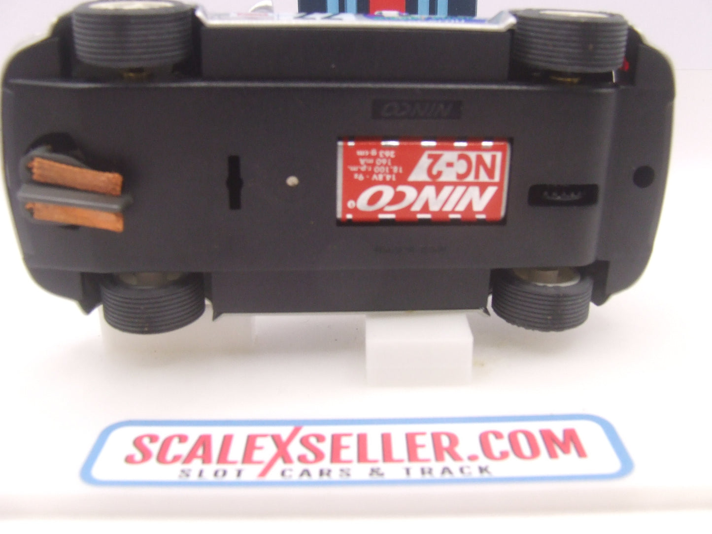 Ninco Volkswagen 4 x 4 Golf TDI "Greenergy" #22 – Simpson/Gibson – Mobil 1 British Rally Championship – 1:32 Slot Car