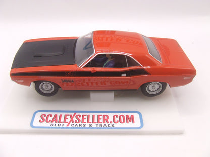 Scalextric Dodge Challenger T/A "Red & Black" 340 Six Pack – 1:32 Slot Car C4065
