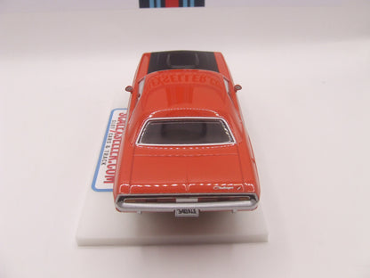 Scalextric Dodge Challenger T/A "Red & Black" 340 Six Pack – 1:32 Slot Car C4065