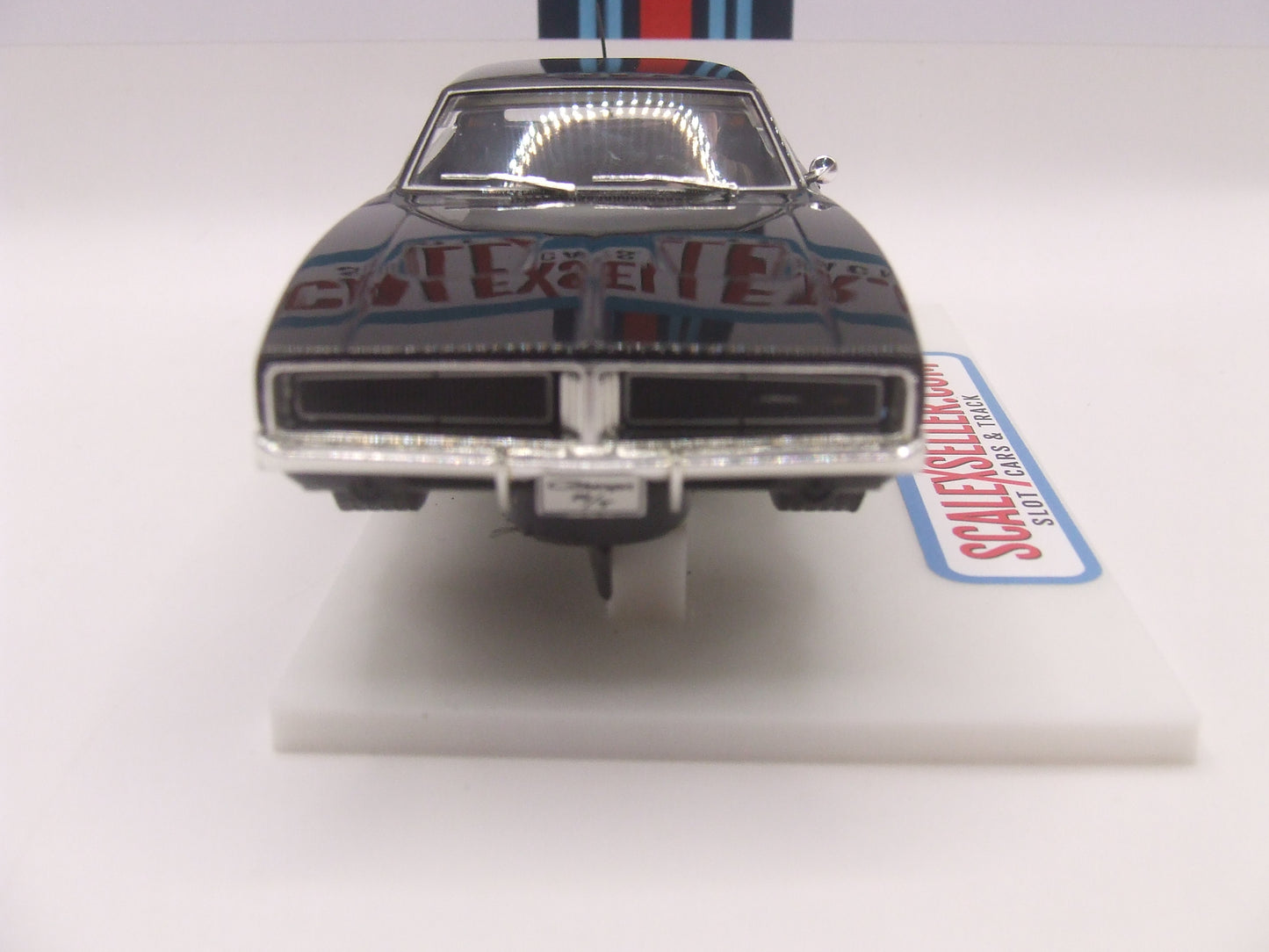 Scalextric 1969 Dodge Charger R/T – Black – 1:32 Slot Car C3218